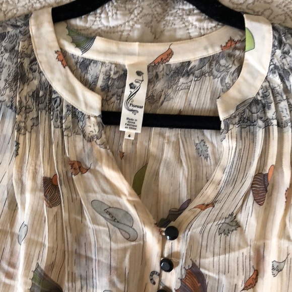 Anthropologie Whimsy Blouse - Picture 3 of 4